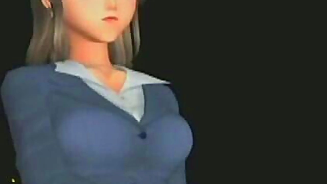 Busty Anime Chick Gets Fingered Hard For Hardcore Orgasm Bliss