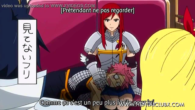 Hilarious Ecchi Moments from Fairy Tail Anime Girls