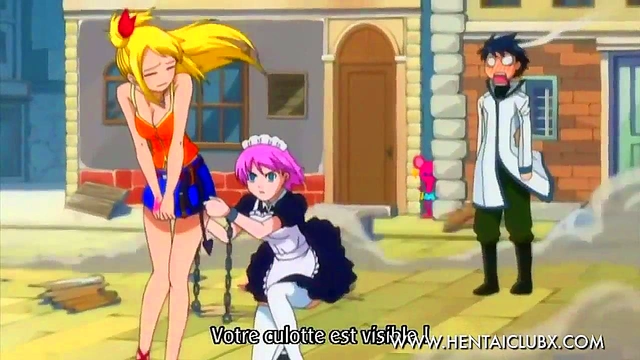 Hilarious Ecchi Moments from Fairy Tail Anime Girls