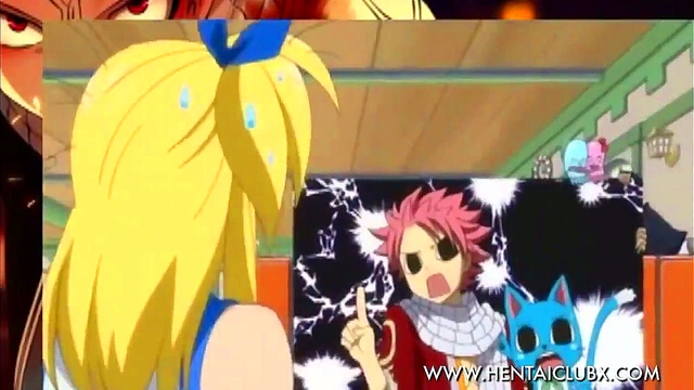 Hilarious Ecchi Moments from Fairy Tail Anime Girls