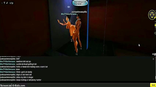 Tyga's 3D Anime Shower Romance – Game IMVU Style Porn Adventure