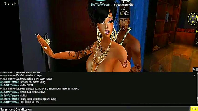 Tyga's 3D Anime Shower Romance – Game IMVU Style Porn Adventure