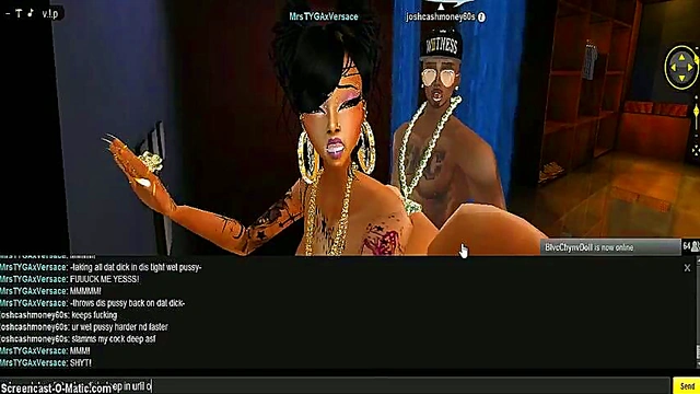 Tyga's 3D Anime Shower Romance – Game IMVU Style Porn Adventure