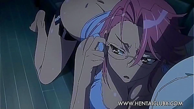 Sexy Anime Babe Serves Up Hot Fan Service Action