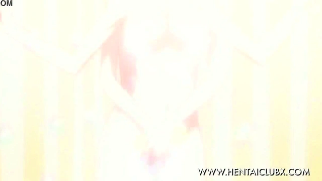 Sexy Anime Babe Serves Up Hot Fan Service Action