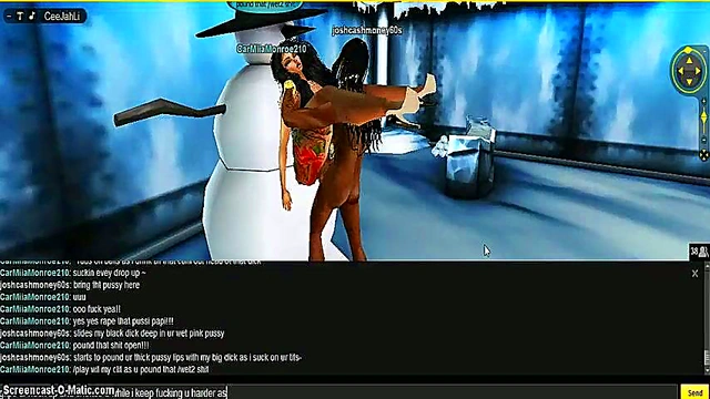 Carmiya X-Mas – Naughty 3D Anime Babe Seduces in Festive Porn Adventure