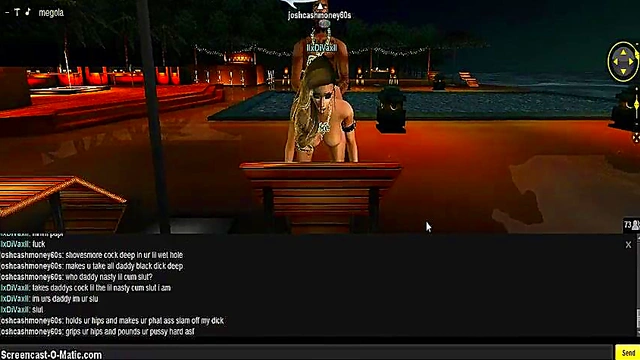 3D Anime Diva Fucks Hard On The Beach For A Juicy Orgasm