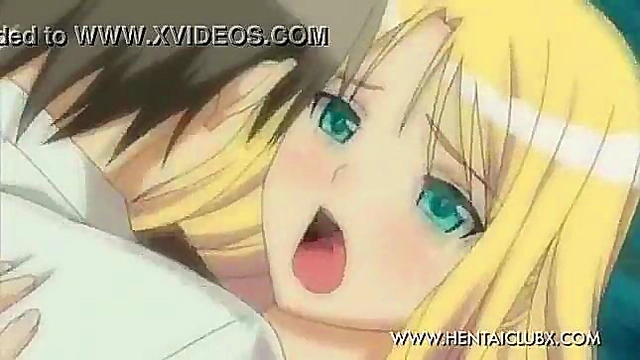 Sexy Anime Girls Pleasure Lecherous Student in Naughty Cosplay Scenes