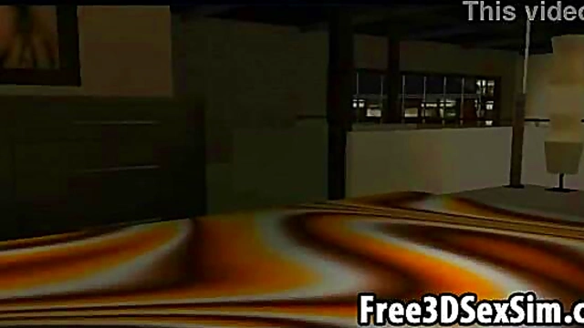 Foxy Blonde Cartoon Sucks Dick & Gets Fucked Hardcore