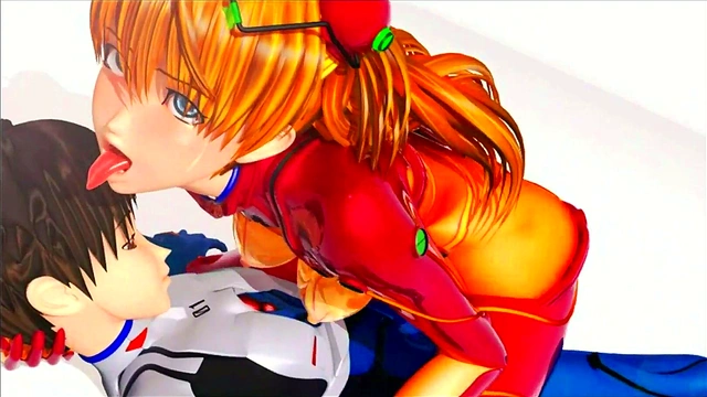 3D Evangelion Hentai – AkayatsuR Teases With Hardcore Anime Sex