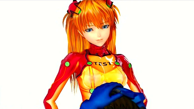 3D Evangelion Hentai – AkayatsuR Teases With Hardcore Anime Sex