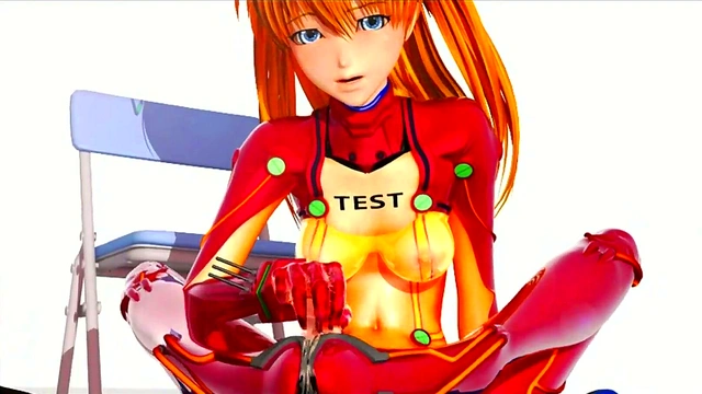 3D Evangelion Hentai – AkayatsuR Teases With Hardcore Anime Sex