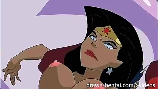 Hentai Superhero Showdown – Wonder Woman & Captain America Drawn Desire