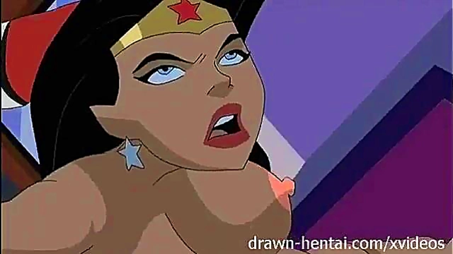 Hentai Superhero Showdown – Wonder Woman & Captain America Drawn Desire