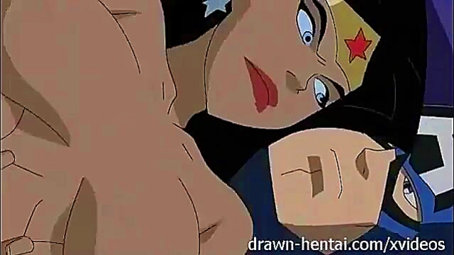 Hentai Superhero Showdown – Wonder Woman & Captain America Drawn Desire