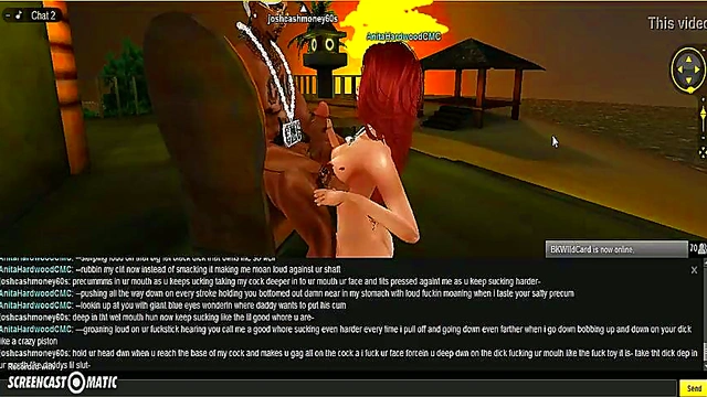 Anita's Beach Adventure – Head & Anal Fun in 3D Hentai Animation