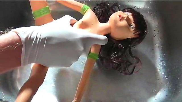 Tiny Anime Doll Fucks Dildo Solo For Sexy Spit Tit Action Fantasy Fun