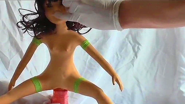 Tiny Anime Doll Fucks Dildo Solo For Sexy Spit Tit Action Fantasy Fun