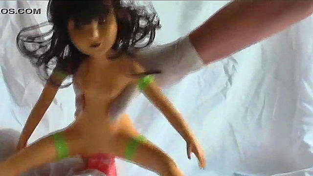 Tiny Anime Doll Fucks Dildo Solo For Sexy Spit Tit Action Fantasy Fun