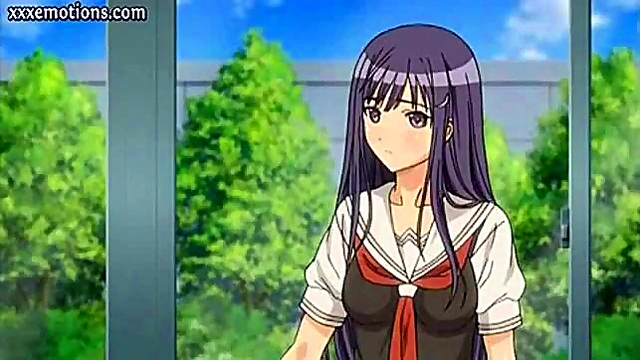 Sexy Anime Brunette Gives Intense Stocking Footjob For Hot Release