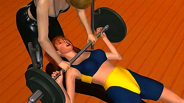 Teen Toon Seductress Engages in Hardcore 3D Anime Action