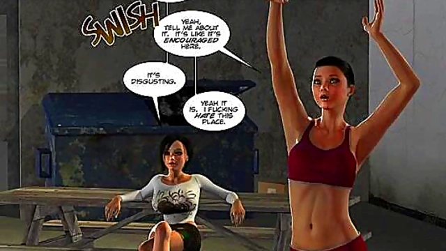 Teen Teacher With Big Tits Gets Hard Fucked By Big Dick In Anime Toon Action