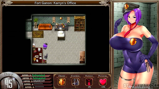 Busty Anime Cop Gets Fucked Hard In Karryn's Prison Hentai Game