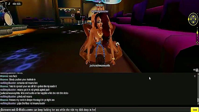 3D Cartoon Rae Gets Pounded Hard in Wild Game Gangbang Action