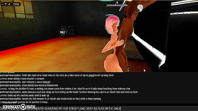 Lvnna DMV Gives Seductive Head In 3D Anime Porn Game(IMVU)