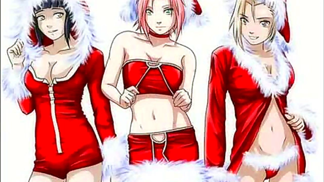 Nude Christmas Girls Enjoy Sexy Ecchi Fun in Anime Galeria