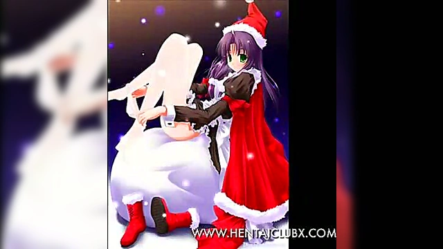 Nude Christmas Girls Enjoy Sexy Ecchi Fun in Anime Galeria