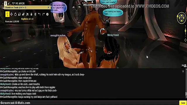 Caylee Nicky's 3D Cartoon Adventure – Hot IMVU Game Anime Sex