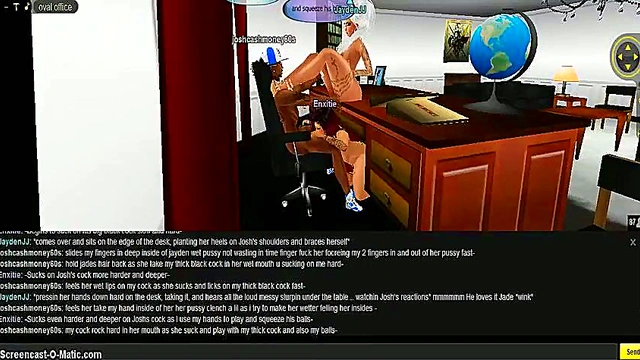 Horny IMVU Anime Girls Engage in Steamy 3D Porn 3-Way Action