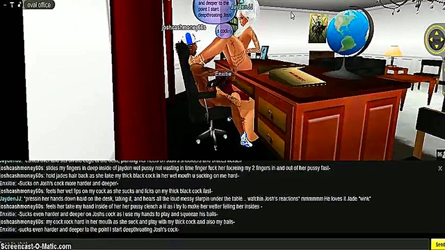 Horny IMVU Anime Girls Engage in Steamy 3D Porn 3-Way Action