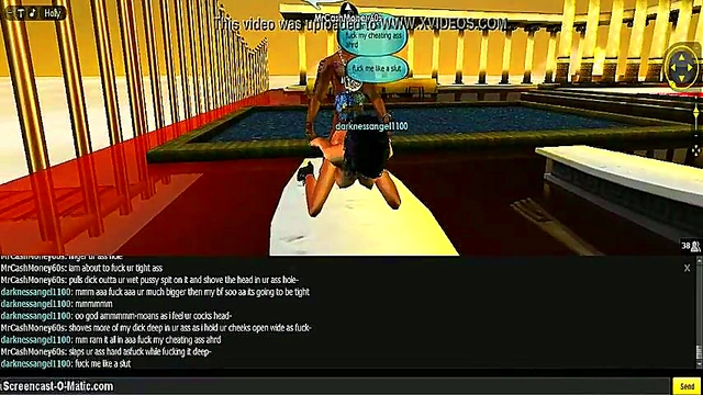 3D Cartoon Angel Seduces You In Hot IMVU Game Session