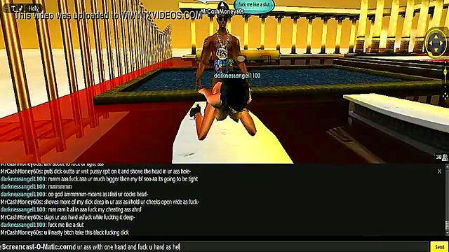 3D Cartoon Angel Seduces You In Hot IMVU Game Session