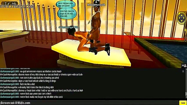 3D Cartoon Angel Seduces You In Hot IMVU Game Session