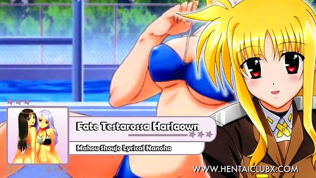 Sexy Anime Girls from Sanctuary Ecchi Miss Bikini Compete for Your Attention