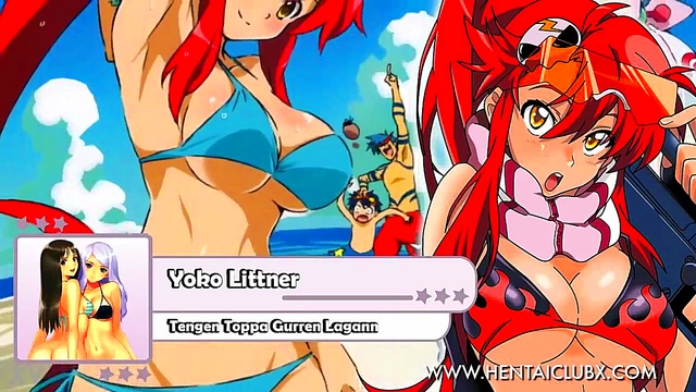 Sexy Anime Girls from Sanctuary Ecchi Miss Bikini Compete for Your Attention