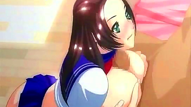 Hot Hentai Babe Sucks Dick & Fucks Hard For Juicy Cumshot