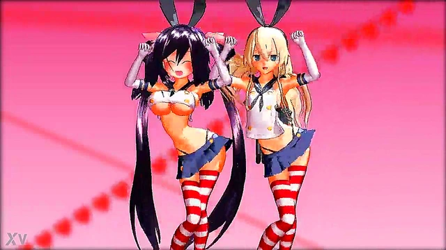 3D MMD Hentai Babe Grooves Seductively To The Beat