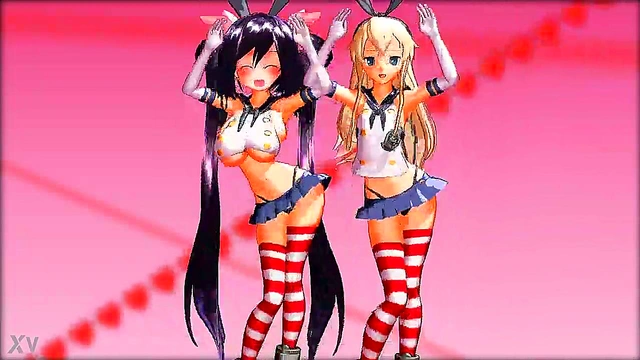 3D MMD Hentai Babe Grooves Seductively To The Beat