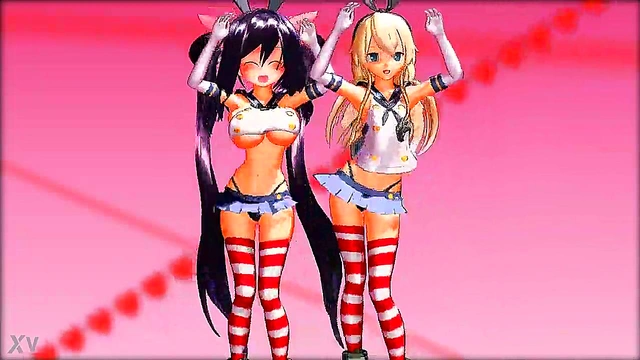 3D MMD Hentai Babe Grooves Seductively To The Beat