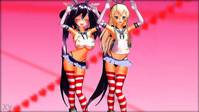 3D MMD Hentai Babe Grooves Seductively To The Beat