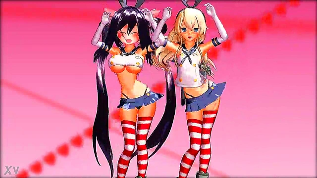 3D MMD Hentai Babe Grooves Seductively To The Beat