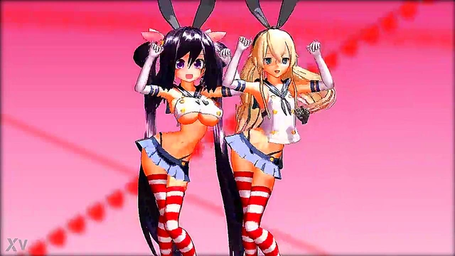 3D MMD Hentai Babe Grooves Seductively To The Beat