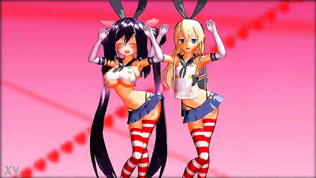 3D MMD Hentai Babe Grooves Seductively To The Beat