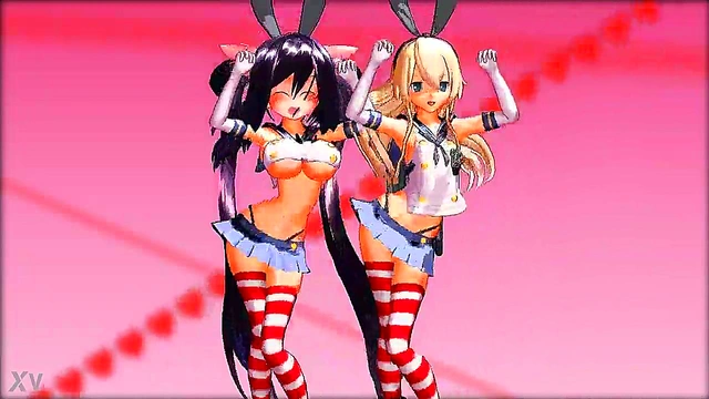 3D MMD Hentai Babe Grooves Seductively To The Beat