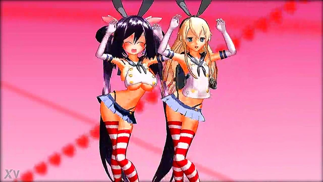 3D MMD Hentai Babe Grooves Seductively To The Beat