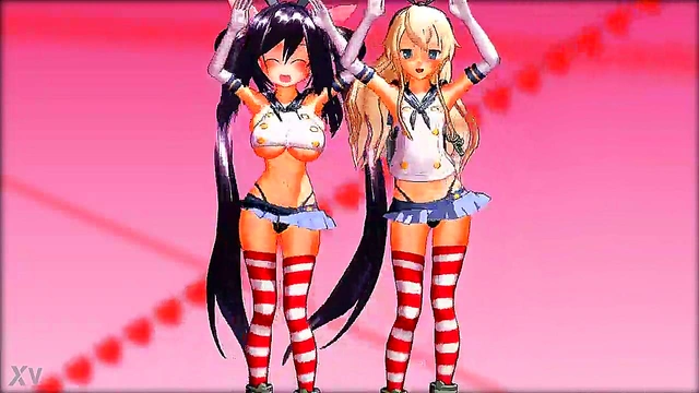 3D MMD Hentai Babe Grooves Seductively To The Beat